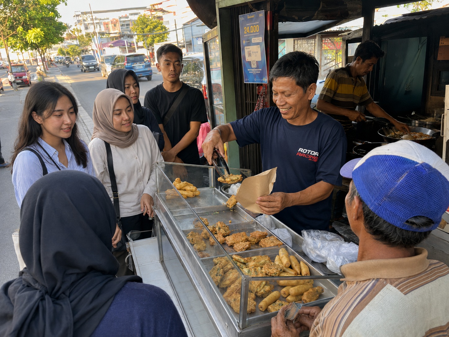 hasil jual gorengan yang diharapkan
